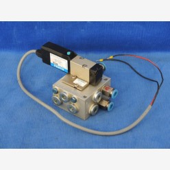 Festo manifold with 1 x MYH-5/2-2,3-L-LED